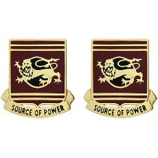 757th Transportation Battalion Unit Crest (Source of Power)